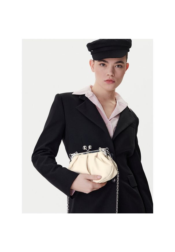 Torebka Weekend Max Mara. Kolor: kremowy