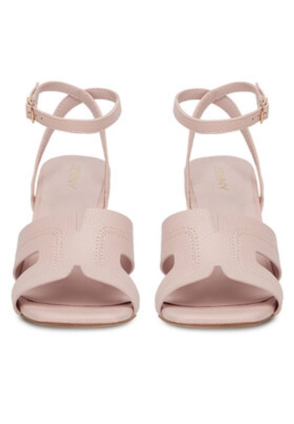 Jenny - JENNY Sandały R25SS00542 Różowy. Kolor: różowy. Materiał: skóra