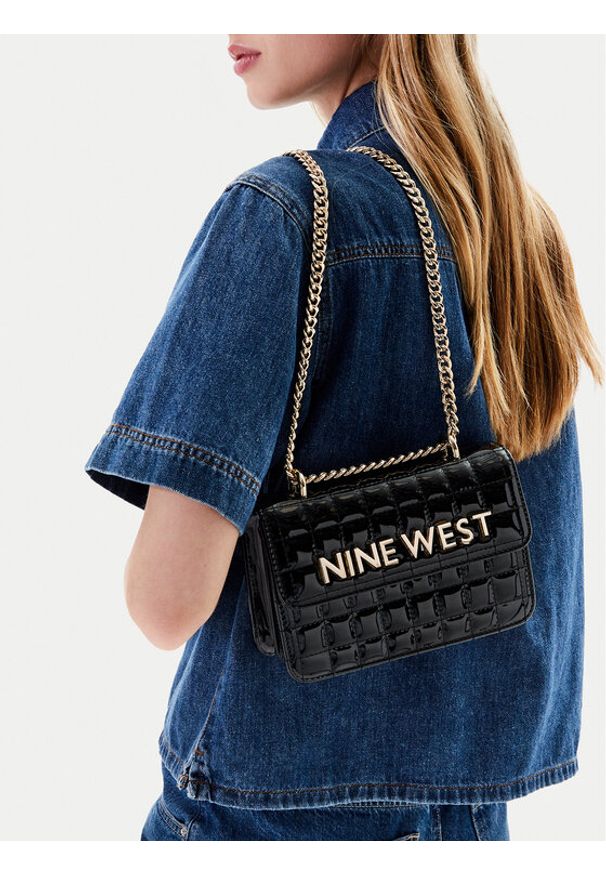 Nine West Torebka EO-Glamercy-Grace-LX10060 Czarny. Kolor: czarny