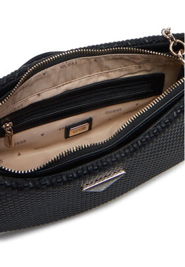 Guess Torebka HWWG96 38170 Czarny. Kolor: czarny. Materiał: skórzane