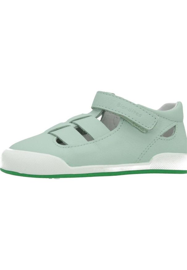 BLANDITOS BY CRIO'S - Sandały BLANDITOS OCEANOBD Zielony. Kolor: zielony. Materiał: skóra. Sezon: lato