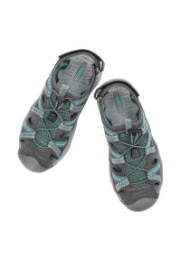Zielone Sandały Lee Cooper Modne Obuwie Damskie. Okazja: na spacer. Nosek buta: otwarty. Zapięcie: pasek. Kolor: szary. Materiał: materiał. Sezon: lato. Styl: sportowy, elegancki #7