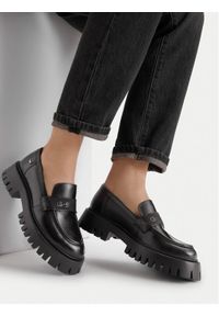 G-Star RAW - G-Star Raw Loafersy CEO-WI23-LADIES-04 Czarny. Kolor: czarny. Materiał: skóra #1