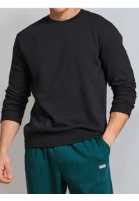 Sinsay - Bluza w stylu basic - czarny. Kolor: czarny