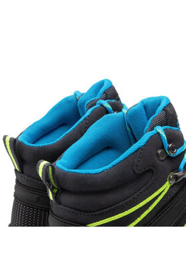 CMP Trekkingi Kids Rigel Mid Trekking Shoes Wp 3Q12944J Czarny. Kolor: czarny. Materiał: zamsz, skóra. Sport: turystyka piesza