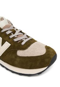 New Balance Sneakersy U574BWS M Zielony. Kolor: zielony. Materiał: zamsz, skóra. Model: New Balance 574 #3