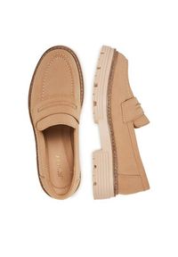 Jenny - JENNY Loafersy MOLLIE WS6211-07 Beżowy. Kolor: beżowy. Materiał: materiał, syntetyk #5