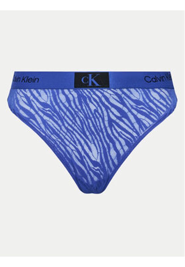 Calvin Klein Underwear Figi klasyczne 000QF7379E Niebieski. Kolor: niebieski. Materiał: syntetyk