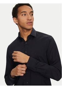 Calvin Klein Koszula K10K114356 Granatowy Regular Fit. Kolor: niebieski. Materiał: lyocell #4