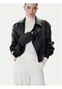 Pinko - PINKO Nerka Belt Bag Pelle Bottalata AI 25-26 PCPL 105354 A29Q Czarny. Kolor: czarny. Materiał: skóra #5