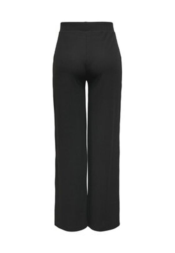 only - ONLY Spodnie materiałowe 15202195 Czarny Wide Leg. Kolor: czarny. Materiał: syntetyk