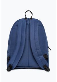 Hype plecak kolor granatowy duży gładki. Kolor: niebieski. Wzór: gładki
