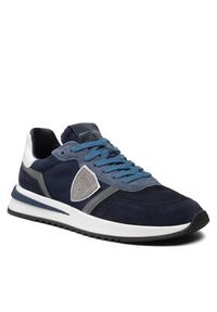 Philippe Model Sneakersy Tropez 2.1 TYLU W019 Granatowy. Kolor: niebieski. Materiał: zamsz, skóra #6