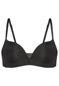TOMMY HILFIGER - Tommy Hilfiger Biustonosz push-up UW0UW02405 Czarny. Kolor: czarny. Materiał: syntetyk. Rodzaj stanika: push-up
