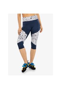 OCUN - Legginsy wspinaczkowe damskie Ocun Rhea 3/4 Leggings. Kolor: niebieski. Sport: wspinaczka