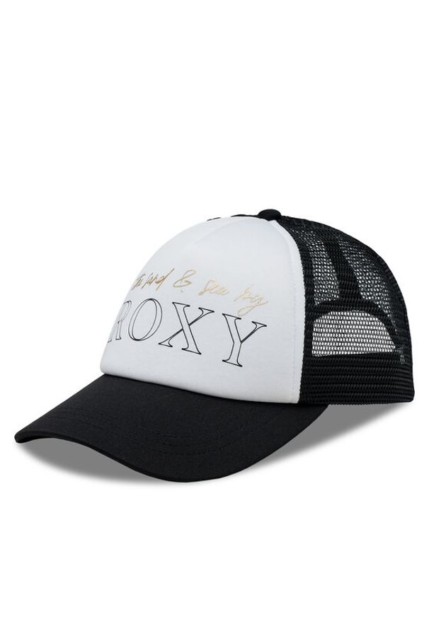 Roxy Czapka z daszkiem Your First Trip ERJHA04147 Czarny. Kolor: czarny. Materiał: syntetyk