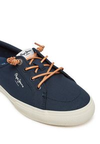 Pepe Jeans Tenisówki Kenton Block W PLS31590 Granatowy. Kolor: niebieski. Materiał: materiał #6