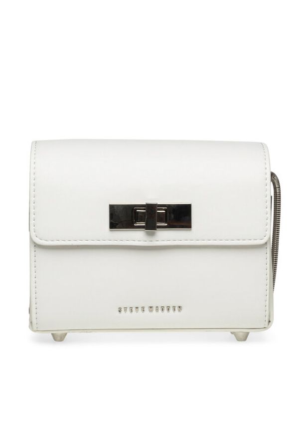 Steve Madden Torebka Bminsk SM13001388-02002-WHT Biały. Kolor: biały. Materiał: skórzane
