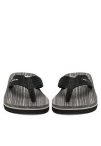 Quiksilver Japonki 877075A Czarny. Kolor: czarny. Materiał: materiał