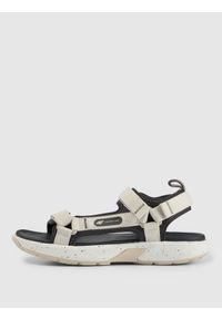 4f - 4F Sandały SVING damskie - białe 38. Okazja: na co dzień. Zapięcie: rzepy. Kolor: biały. Materiał: neopren, guma, nylon. Wzór: paski. Sezon: lato. Styl: wakacyjny, casual #1