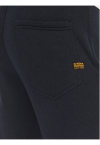 G-Star RAW - G-Star Raw Spodnie dresowe Premium Core D15653-C235 Granatowy Slim Fit. Kolor: niebieski. Materiał: bawełna #5