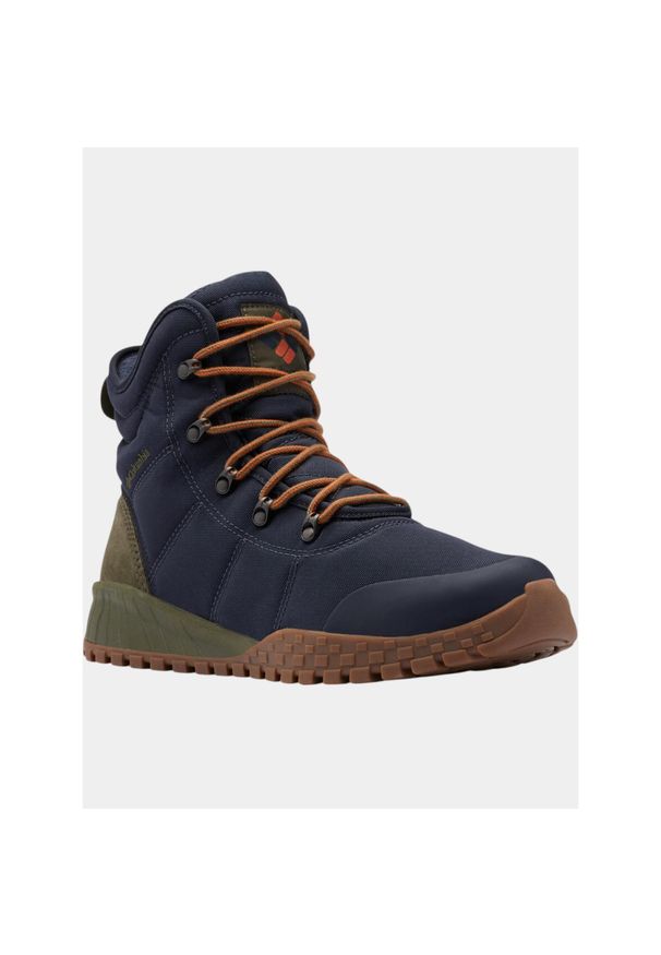 columbia - Buty Męskie Columbia Fairbanks Omni-Heat. Kolor: niebieski. Technologia: Omni-Heat (Columbia). Sport: turystyka piesza