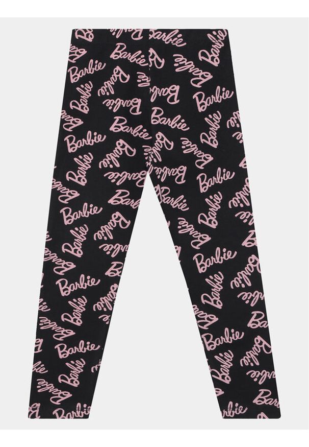 OVS Legginsy BARBIE 1822096 Czarny Slim Fit. Kolor: czarny. Materiał: bawełna