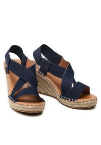 Clara Barson Espadryle WSS20460-02 Granatowy. Kolor: niebieski. Materiał: materiał #3