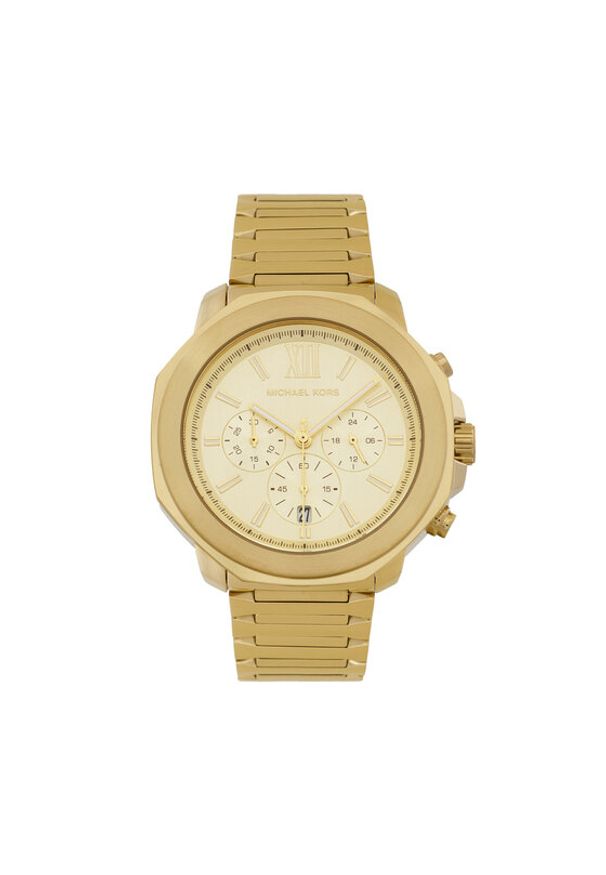 Michael Kors Zegarek Prescott MK9249 Złoty. Kolor: złoty