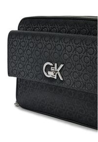 Calvin Klein Torebka Ck Camera Bag W/Pocket_Mono K60K613140 Czarny. Kolor: czarny. Materiał: skórzane
