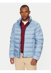 Tommy Jeans Kurtka puchowa DM0DM20658 Niebieski Regular Fit. Kolor: niebieski. Materiał: syntetyk #1