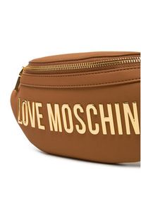 Love Moschino - LOVE MOSCHINO Saszetka nerka JC4195PP1MKD0201 Brązowy. Kolor: brązowy. Materiał: skóra #4