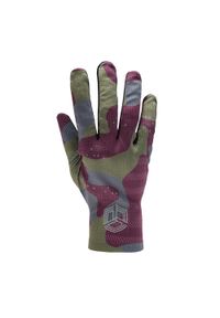 Rękawiczki rowerowe Silvini Saltaro. Kolor: fioletowy, wielokolorowy, brązowy, zielony. Materiał: materiał, mesh. Sport: turystyka piesza #1