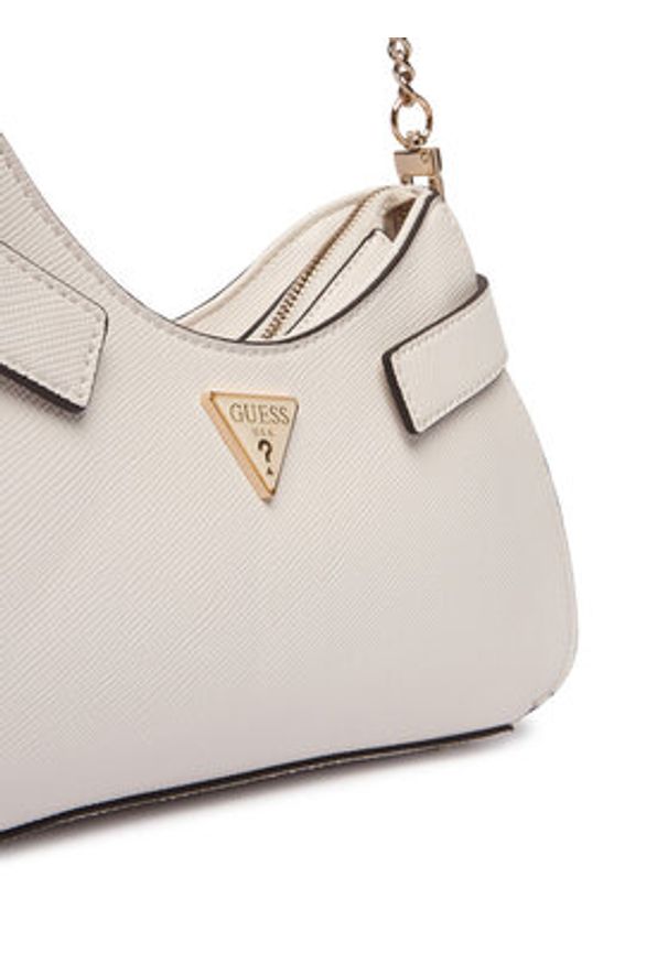 Guess Torebka Serenova HWZG80 91180 Écru. Kolor: kremowy. Materiał: skórzane