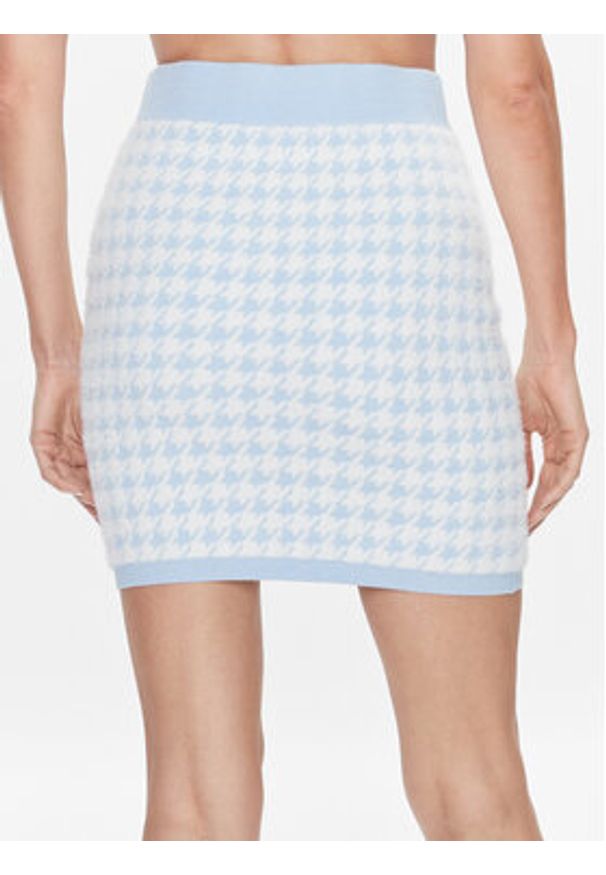 Guess Spódnica mini W4RD65 Z3DA0 Niebieski Regular Fit. Kolor: niebieski. Materiał: syntetyk
