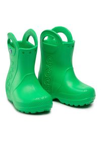 Crocs Kalosze Handle It Rain Boot Kids 12803 Zielony. Kolor: zielony