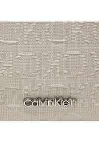 Calvin Klein Torebka Gracie K60K611663 Beżowy. Kolor: beżowy