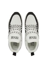 Versace Jeans Couture Sneakersy 78YA3SA3 Czarny. Kolor: czarny. Materiał: materiał #5