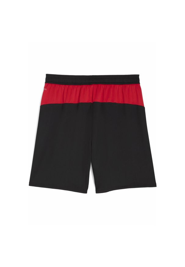 Puma - Męskie szorty AC Milan 25/26 PUMA Black For All Time Red. Kolor: czerwony, wielokolorowy, czarny. Materiał: tkanina. Sport: piłka nożna