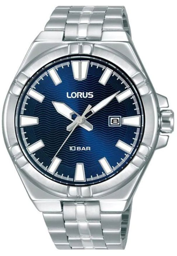 Zegarek Lorus męski RH973RX9 stalowy wodoszczelny .. Kolor: szary