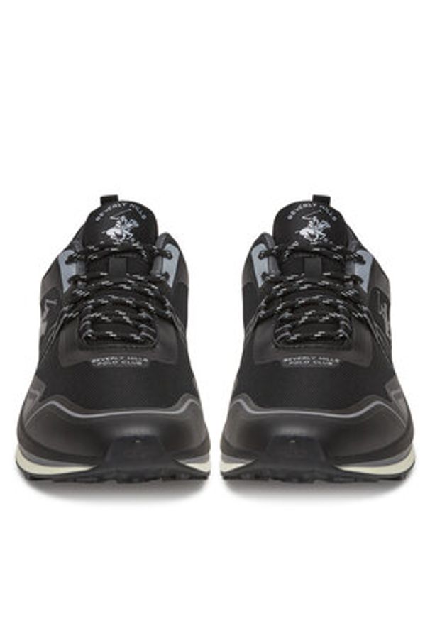 Beverly Hills Polo Club Sneakersy VSS25-B006 Czarny. Kolor: czarny. Materiał: materiał