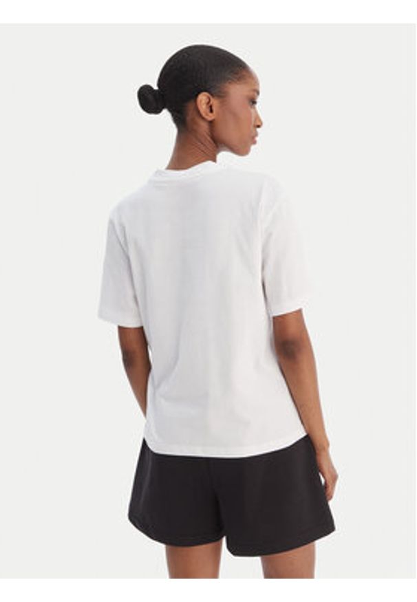 Reebok T-Shirt Suzie RK25505CCW Biały Relaxed Fit. Kolor: biały. Materiał: bawełna