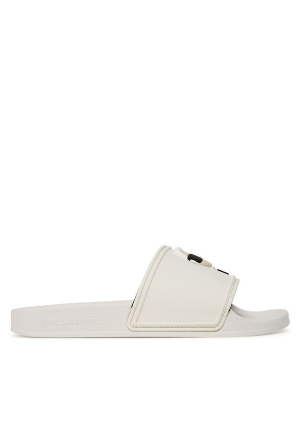 Karl Lagerfeld - KARL LAGERFELD Klapki Kondo 2.0 KL80905A Biały. Kolor: biały. Materiał: syntetyk