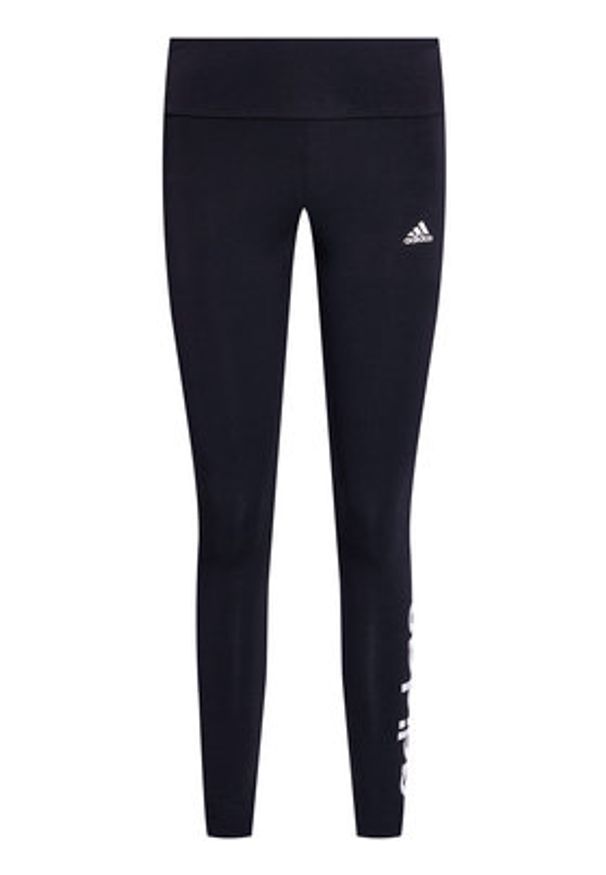 Adidas - adidas Legginsy Loungewear Essentials Logo GL0633 Czarny Slim Fit. Kolor: czarny. Materiał: bawełna