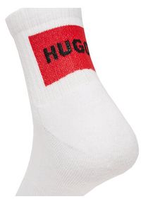 Hugo - HUGO Zestaw 3 par niskich skarpet męskich 50541597 Beżowy. Kolor: beżowy. Materiał: bawełna, materiał #3