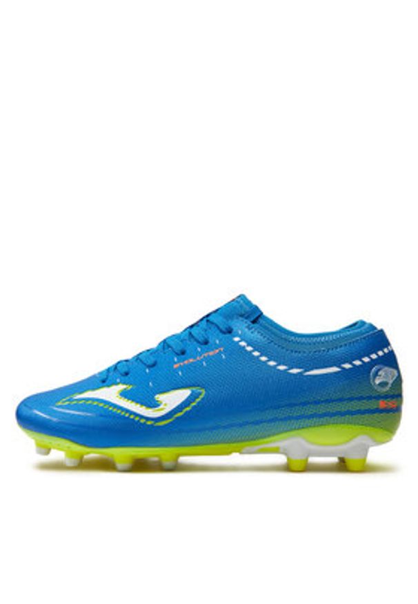 Joma Buty do piłki nożnej Evolution EVOS2404FG Granatowy. Kolor: niebieski. Materiał: skóra