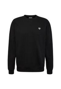 Bluza Hummel Loose Bee. Kolor: czarny. Materiał: materiał. Długość rękawa: długi rękaw. Wzór: haft #1