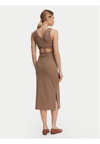 Roxy Sukienka codzienna Good Keepsake ERJKD03442 Zielony Regular Fit. Okazja: na co dzień. Kolor: zielony. Materiał: syntetyk. Typ sukienki: proste. Styl: casual #4
