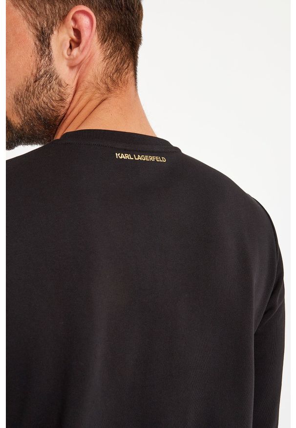 Karl Lagerfeld - BLUZA KARL LAGERFELD. Wzór: nadruk