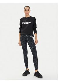 Adidas - adidas Bluza Essentials Linear IC6878 Czarny Regular Fit. Kolor: czarny. Materiał: bawełna #5